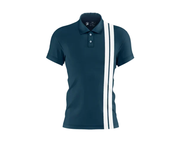 JB POLO stripe Shirt Men (Zinc) - Image 6