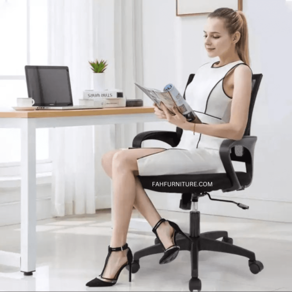 Ergonomic Mesh Office Chair with Lumbar Support - Image 3